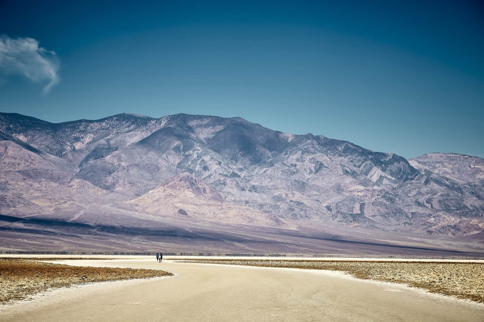 Badwater Basin, le point le plus bas d'Amérique du Nord