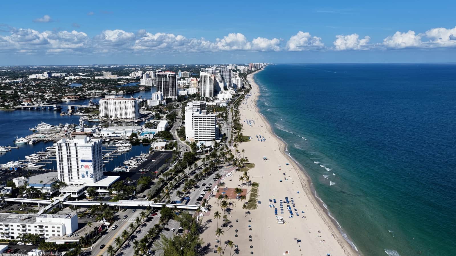 Les plages de Fort Lauderdale et de Hollywood