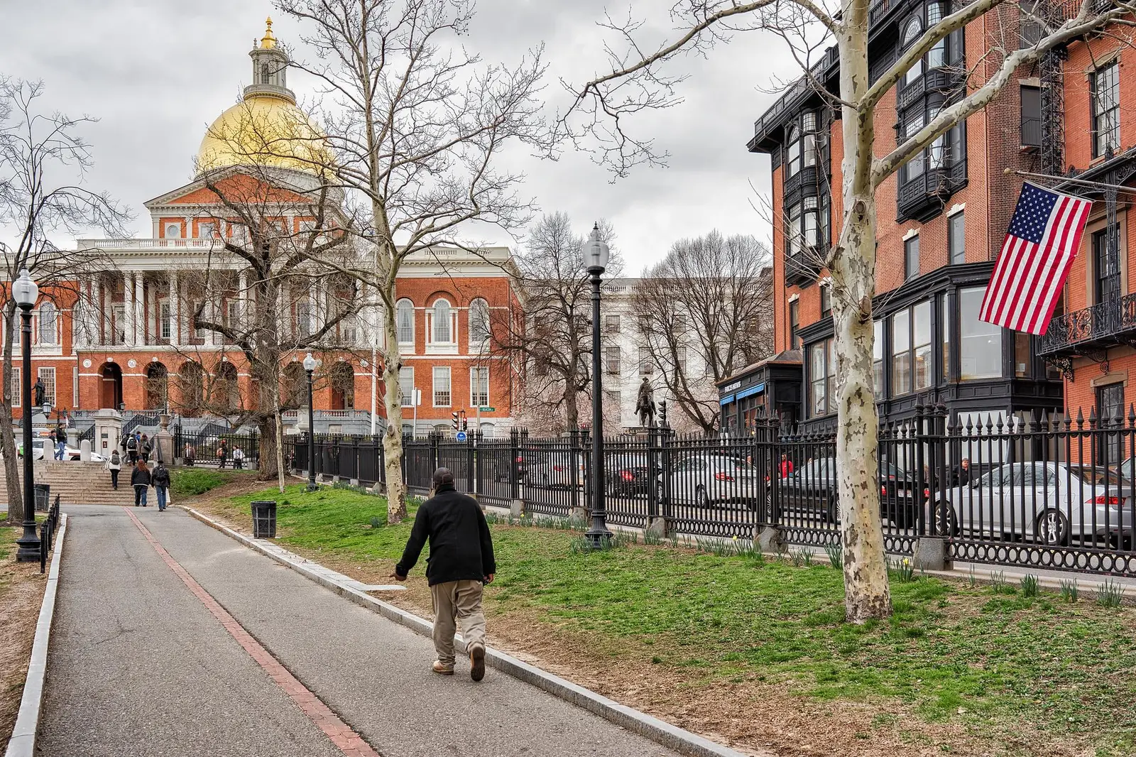 Exemple d'itinéraire chiffré : New York → Washington → Boston