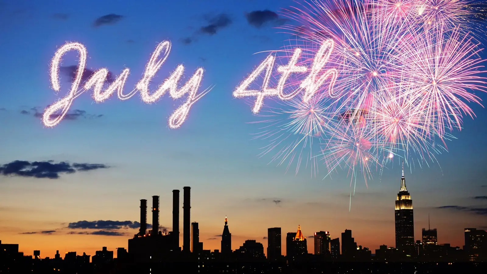 Le 4 juillet à New York : feux d'artifice et Independence Day