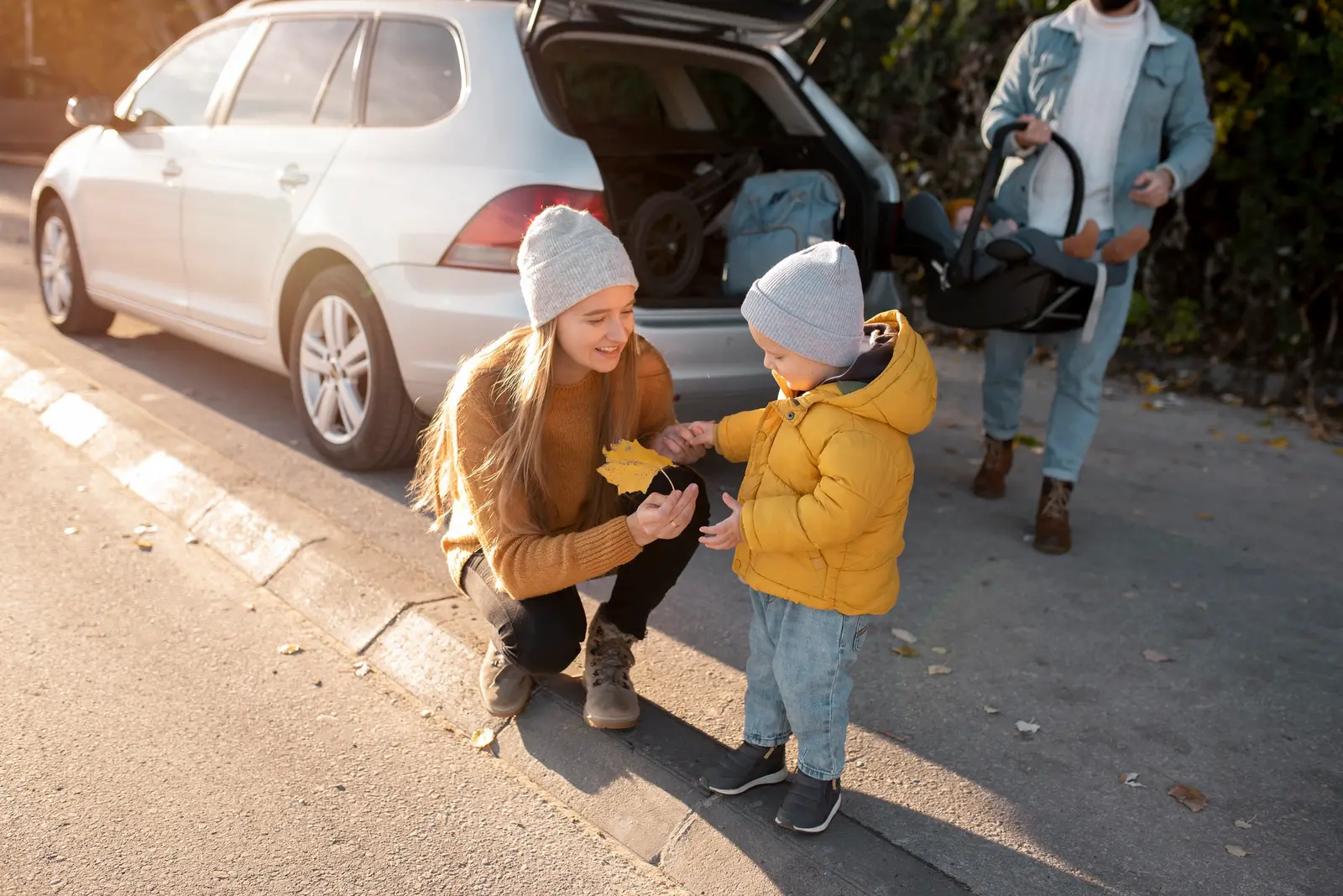 Combien de kilomètres rouler par jour avec des enfants ?