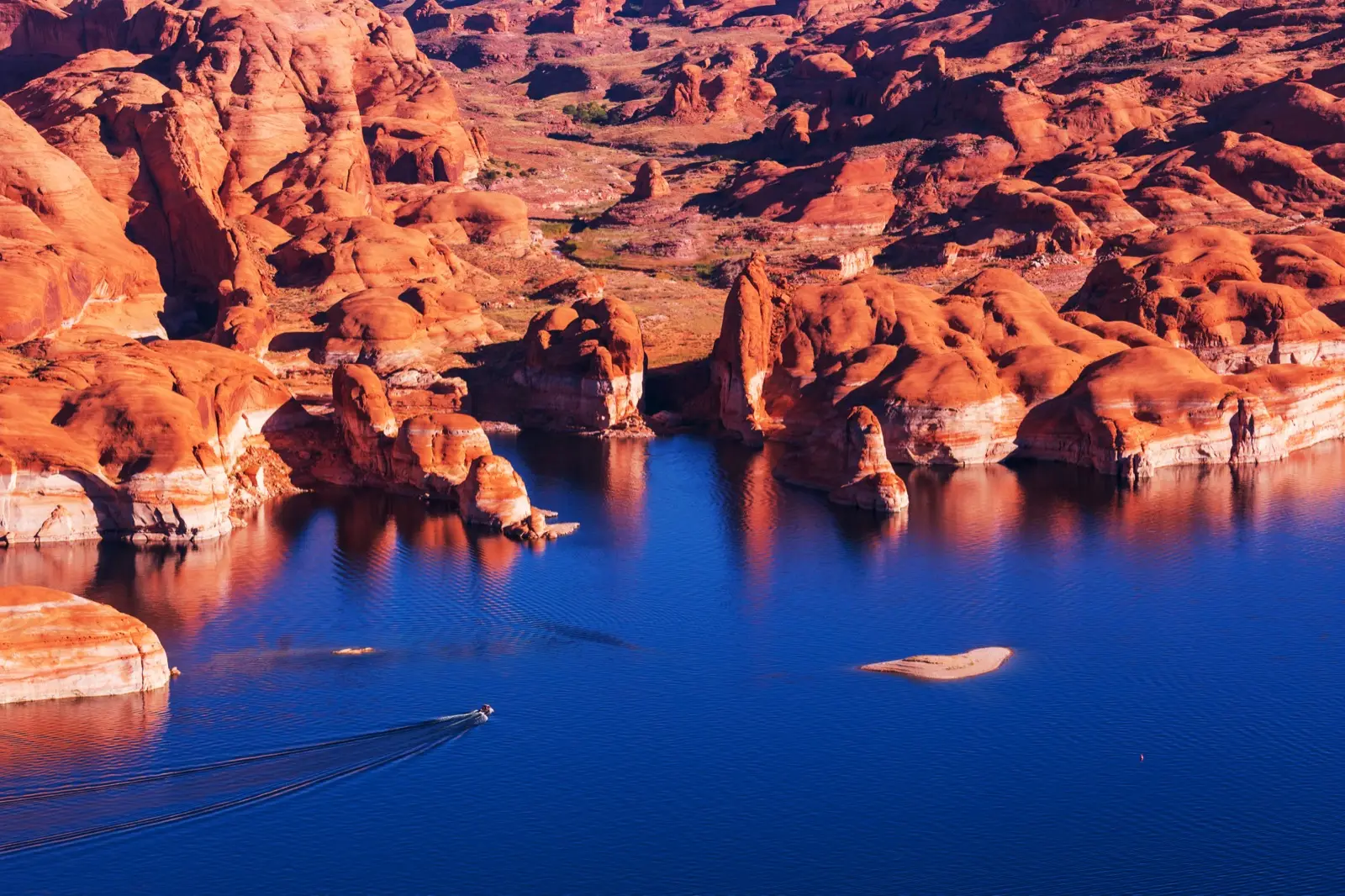 Lake Powell et Glen Canyon à proximité