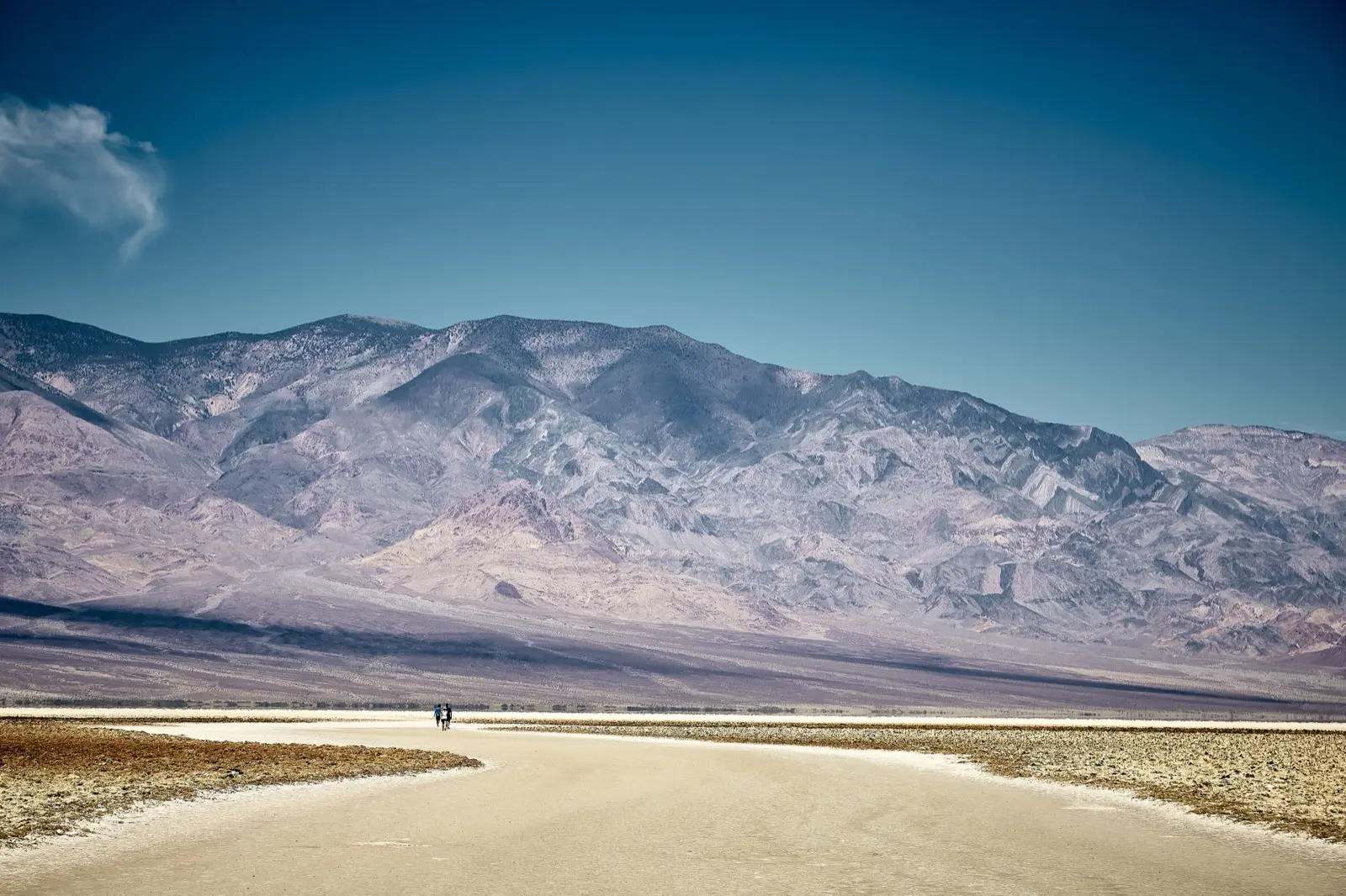 Badwater Basin, le point le plus bas d'Amérique du Nord