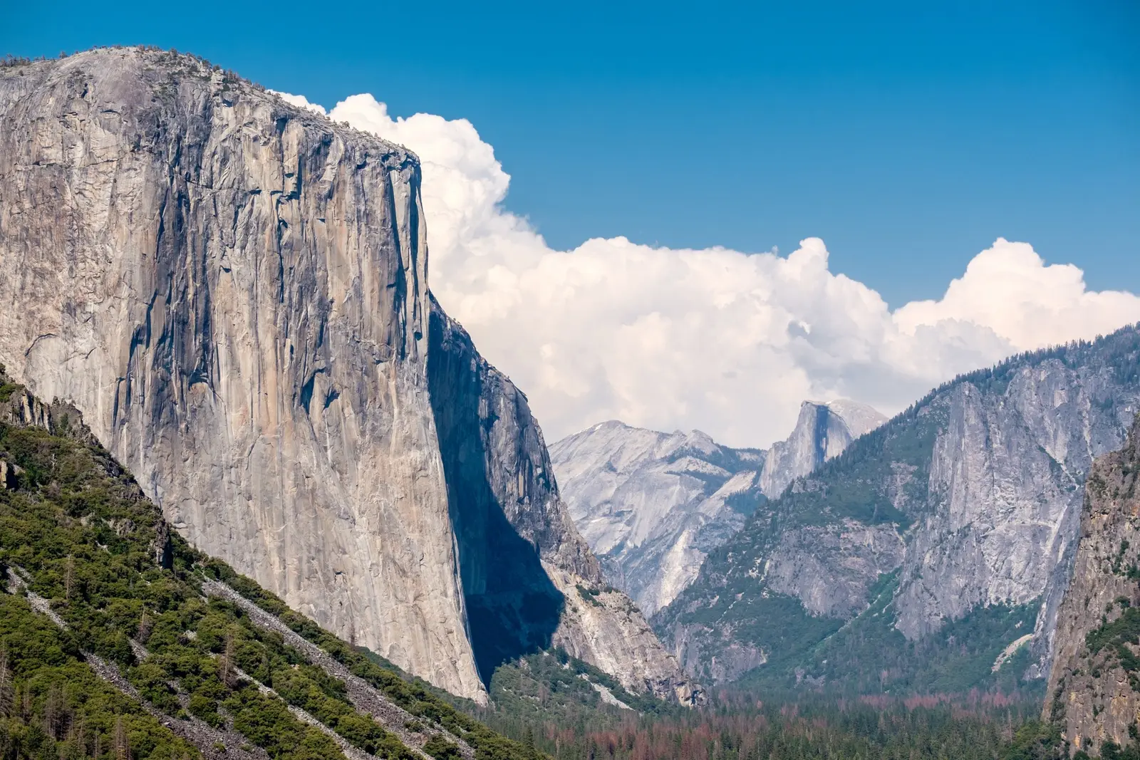 Pourquoi visiter Yosemite : la vallée, Glacier Point et Tunnel View
